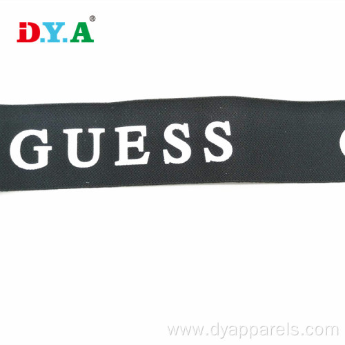 Printed Elastic Band For Garment Decoration